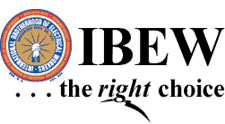 The IBEW badge